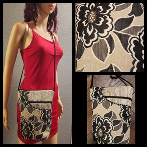 VTG Boho Tapestry Crossbody Bag